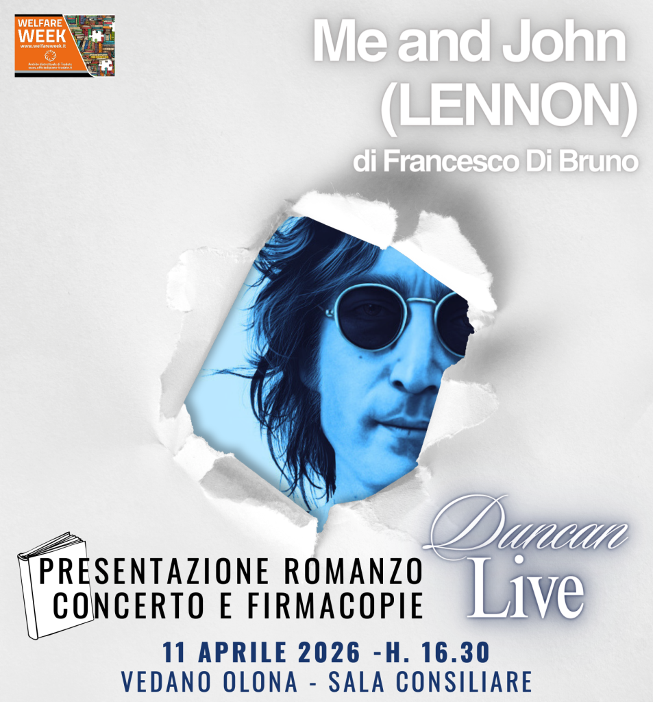 Me and John (LENNON) – presentazione romanzo, concerto e firmacopie