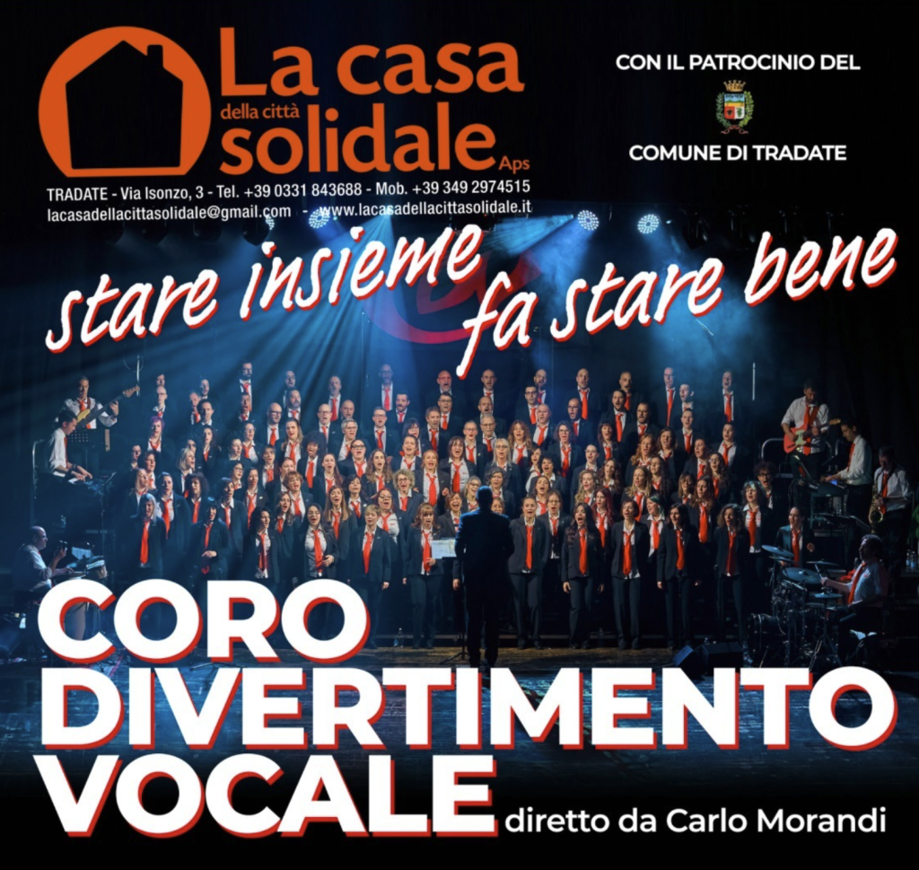 Coro divertimento vocale – stare insieme fa stare bene (prenotazione)