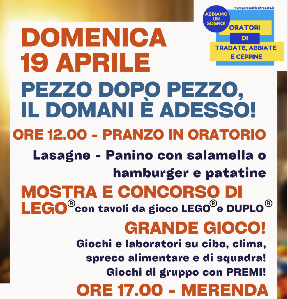 Mostra, concorso e laboratorio di Lego