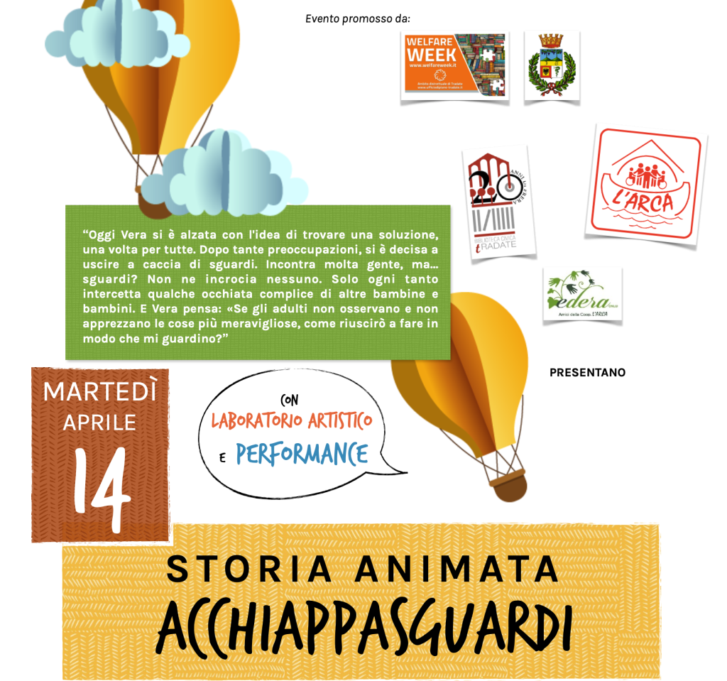 Lettura animata “Acchiappasguardi” (prenotazione)