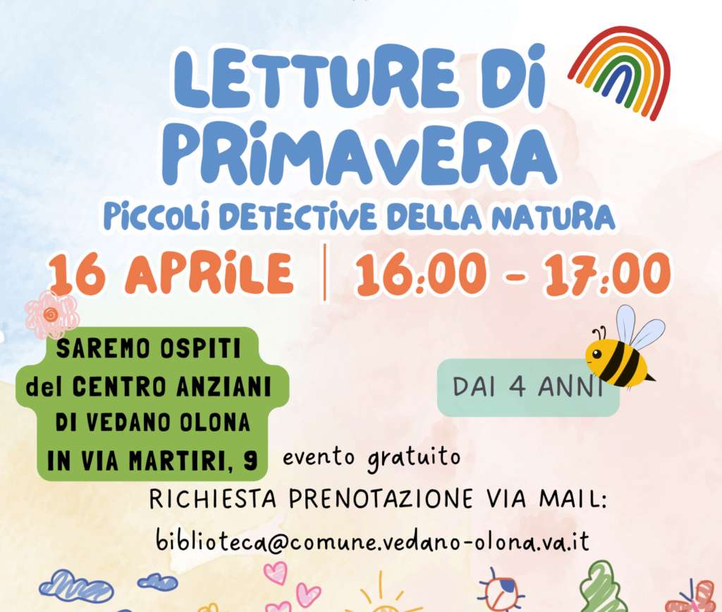 Piccoli detective della natura – laboratorio di animazione alla lettura